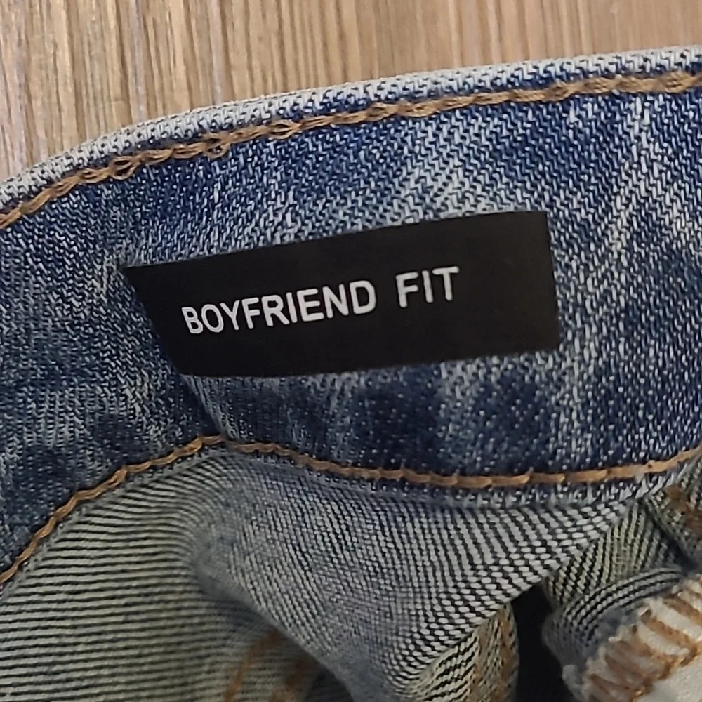 Judy‎ Blue Light Blue Paisley Boyfriend Jeans